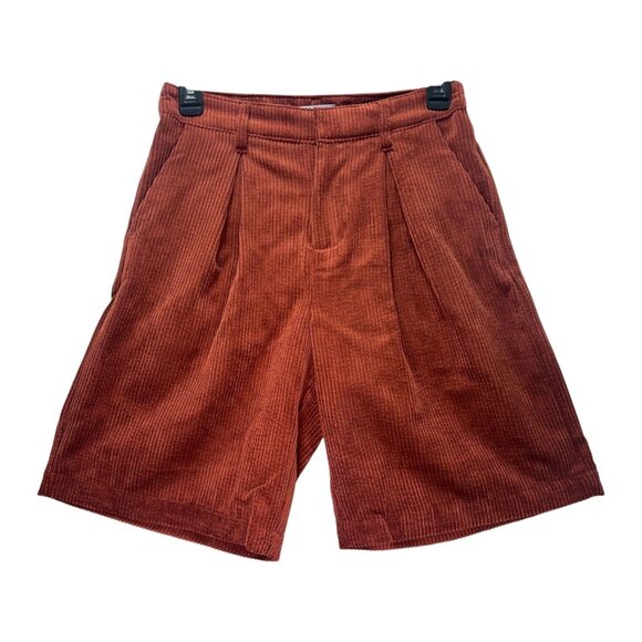 Future Collective - Reese Blutstein - Women's Cord Oversized Trouser Shorts - 0 - Picture 3 of 16